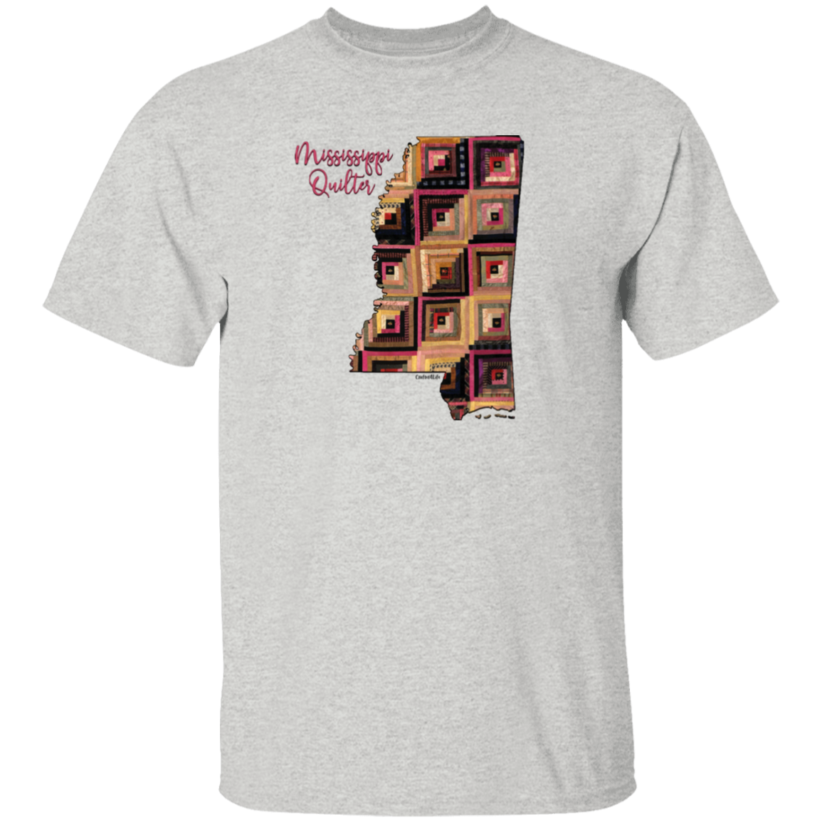 Mississippi Quilter T-Shirt, Gift for Quilting Friends and Family