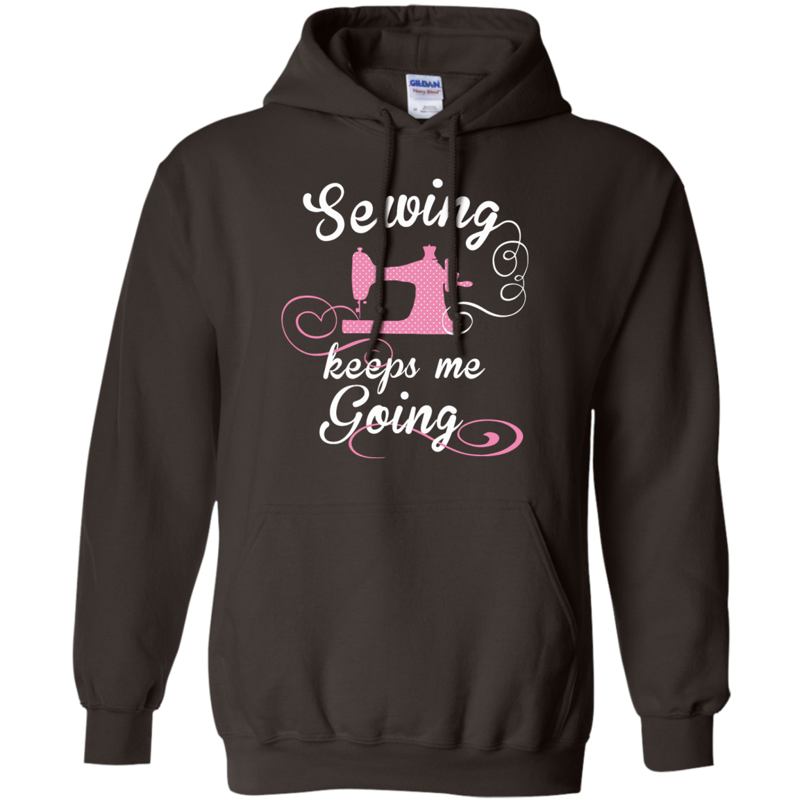 Sewing Keeps Me Going Pullover Hoodies - Crafter4Life - 4