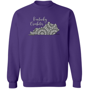Kentucky Crocheter Crewneck Pullover Sweatshirt