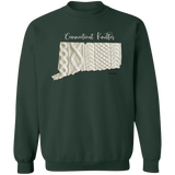 Connecticut Knitter Crewneck Pullover Sweatshirt