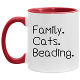 Family-Cats-Beading Mugs