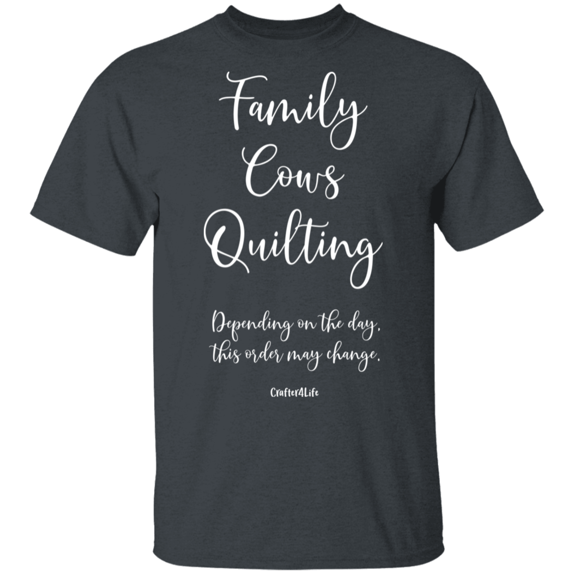 Family-Cows-Quilting T-Shirt