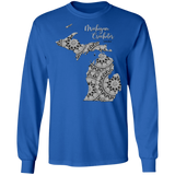 Michigan Crocheter LS Ultra Cotton T-Shirt