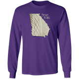 Georgia Knitter LS Ultra Cotton T-Shirt