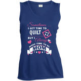 Time-Quilt-Mom Ladies Sleeveless V-Neck - Crafter4Life - 5