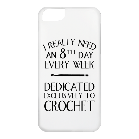 8th Day Crochet iPhone Cases