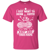 Coffee-Knit-Nap Custom Ultra Cotton T-Shirt - Crafter4Life - 6