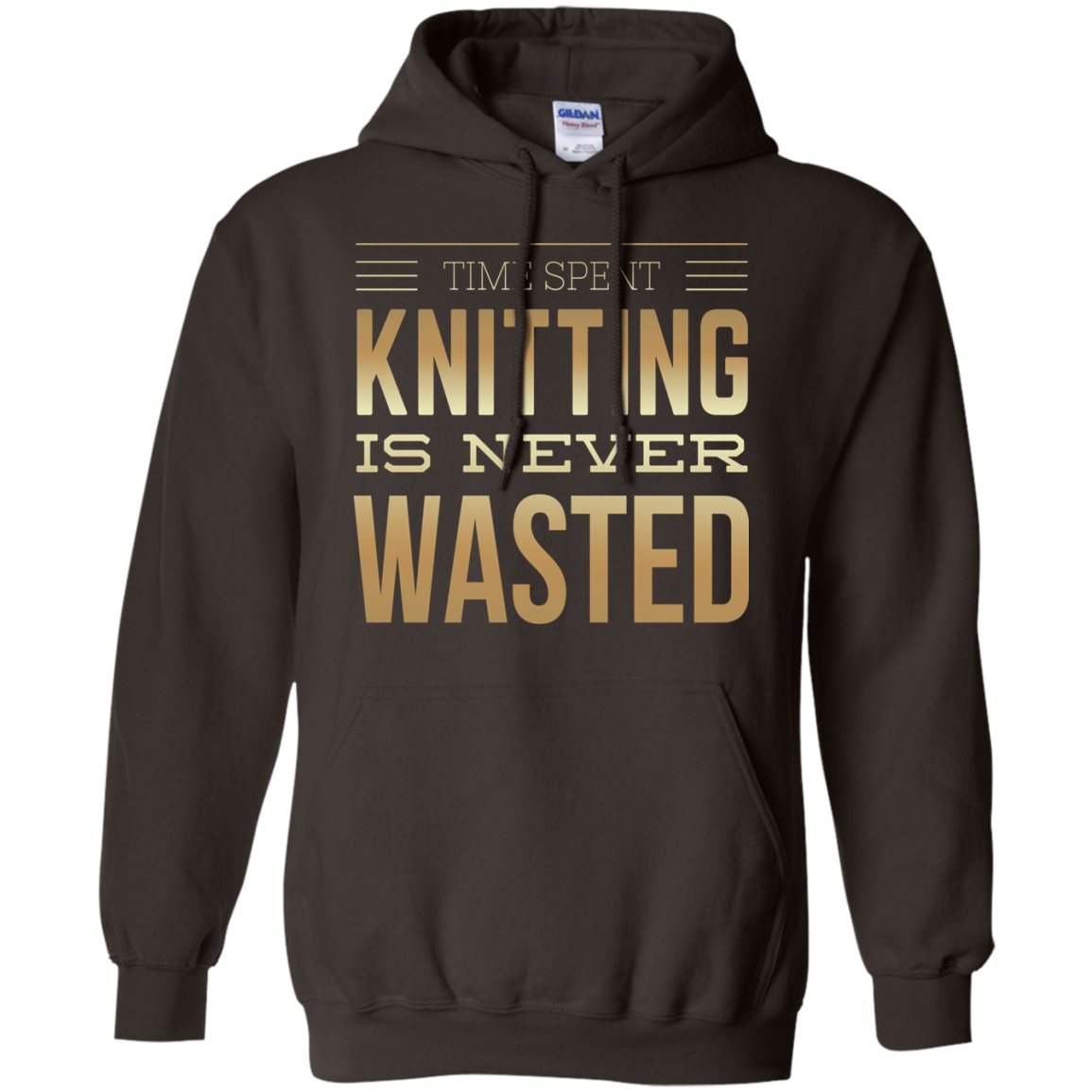 Time Spent Knitting Pullover Hoodies - Crafter4Life - 5