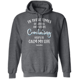 Crocheting Helps to Calm My Life Pullover Hoodie