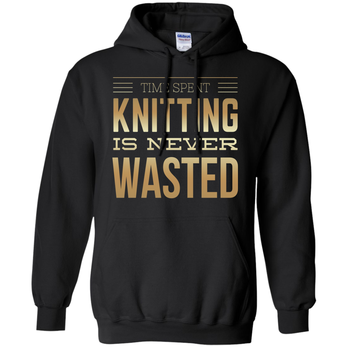 Time Spent Knitting Pullover Hoodies - Crafter4Life - 2