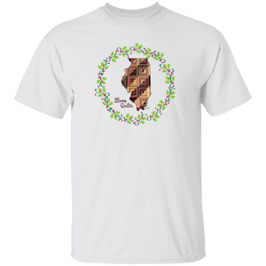 Illinois Quilter Christmas T-Shirt