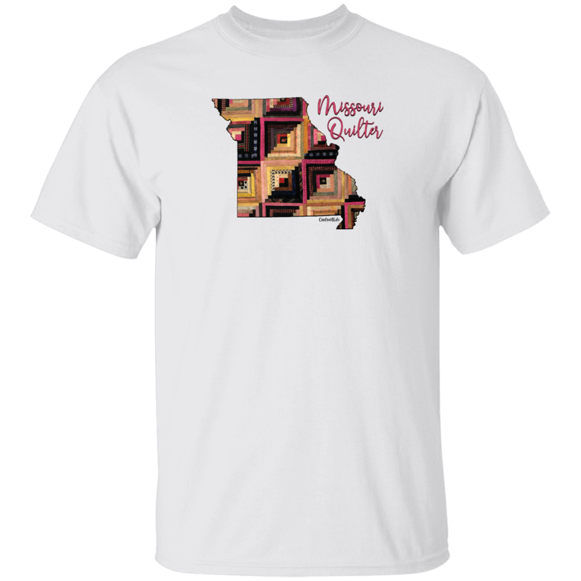 Missouri Quilter T-Shirt, Gift for Quilting Friends and Family