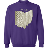 Ohio Knitter Crewneck Pullover Sweatshirt