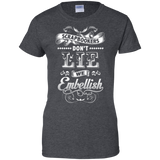 Scrapbookers Don't Lie Ladies Custom 100% Cotton T-Shirt - Crafter4Life - 5