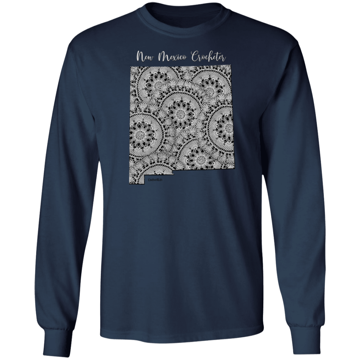 New Mexico Crocheter LS Ultra Cotton T-Shirt