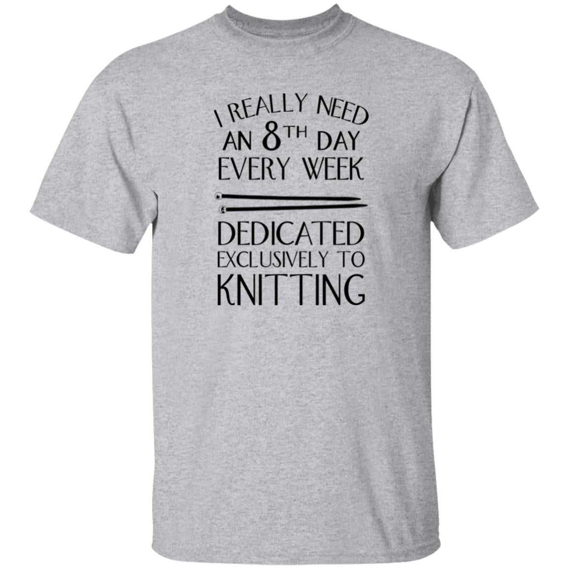 8th Day Knitting T-Shirt