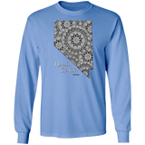 Nevada Crocheter LS Ultra Cotton T-Shirt