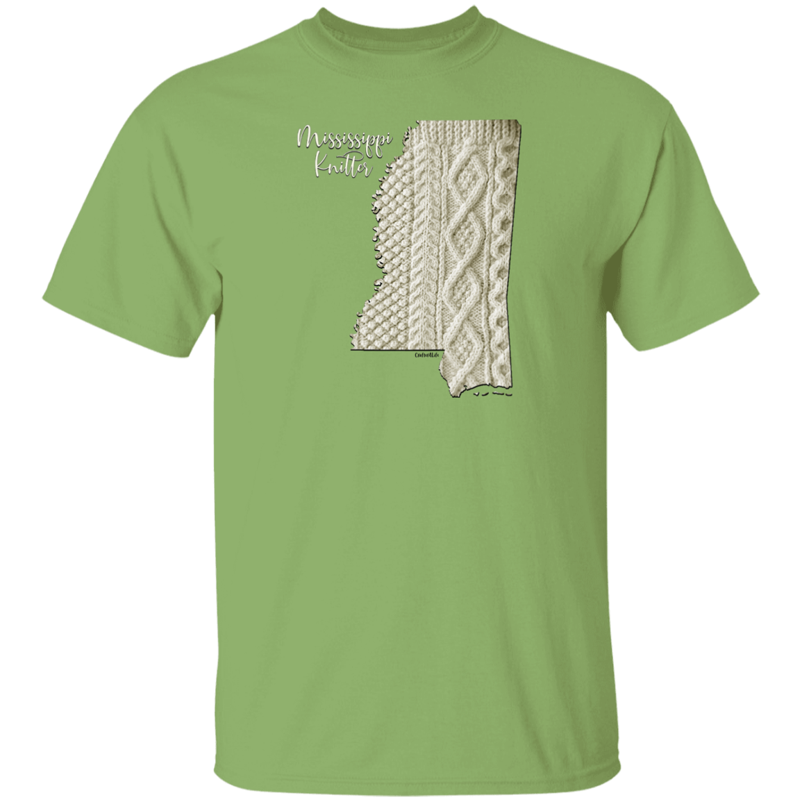 Mississippi Knitter Cotton T-Shirt