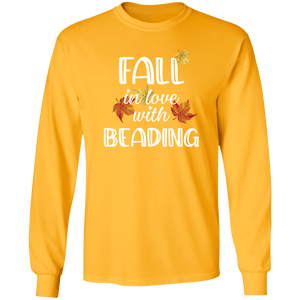 Fall in Love with Beading LS Ultra Cotton T-Shirt