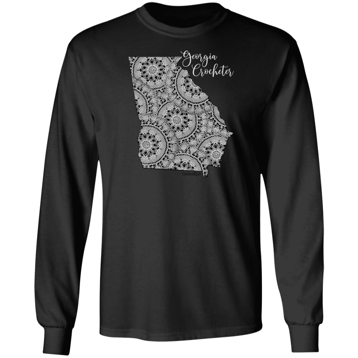 Georgia Crocheter LS Ultra Cotton T-Shirt
