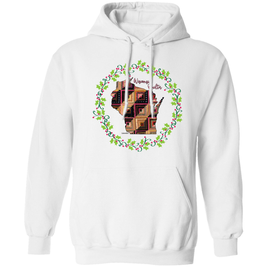 Wisconsin Quilter Christmas Pullover Hoodie