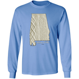 Alabama Knitter LS Ultra Cotton T-Shirt