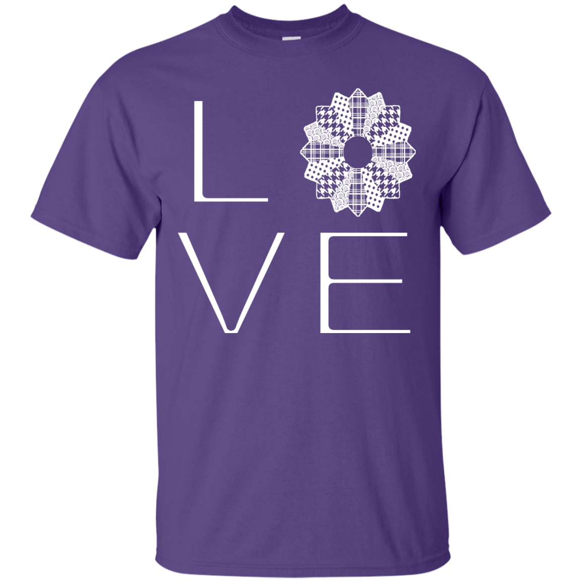 LOVE Quilting Custom Ultra Cotton T-Shirt - Crafter4Life - 11
