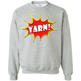 Yarn! Comic Starburst Crewneck Pullover Sweatshirt