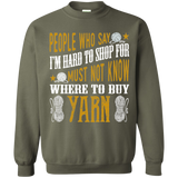 Where to Buy Yarn Crewneck Pullover Sweatshirt
