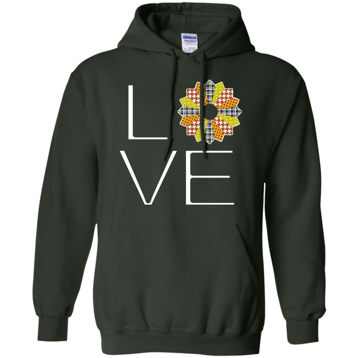 LOVE Quilting (Fall Colors) Pullover Hoodies - Crafter4Life - 9