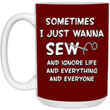 Just Wanna Sew Mugs