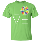 LOVE Quilting (Primary Colors) Custom Ultra Cotton T-Shirt - Crafter4Life - 5