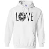 LOVE Quilt Pullover Hoodie