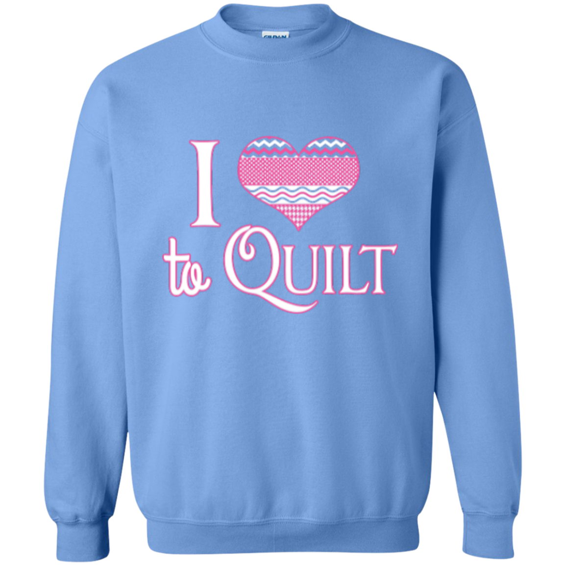 I Heart to Quilt Crewneck Sweatshirts - Crafter4Life - 10