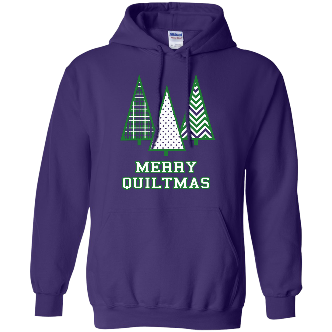 Merry Quiltmas Pullover Hoodie