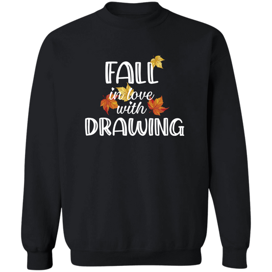 Fall in love with Drawing Sweatshirt