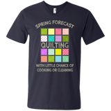 Spring Forecast:  Quilting Unisex T-Shirts