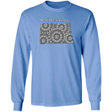 North Dakota Crocheter LS Ultra Cotton T-Shirt