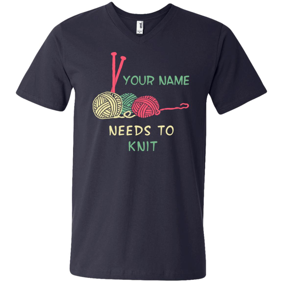 Needs to Knit - Personalized Unisex T-Shirts
