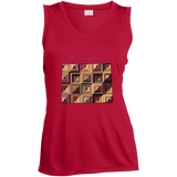 Wyoming Quilter Ladies' Sleeveless Moisture Absorbing V-Neck