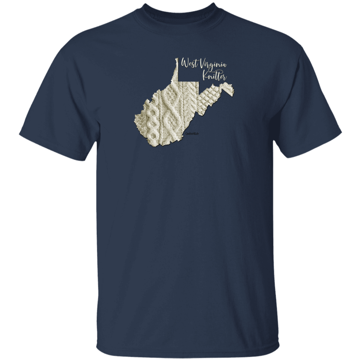 West Virginia Knitter Cotton T-Shirt