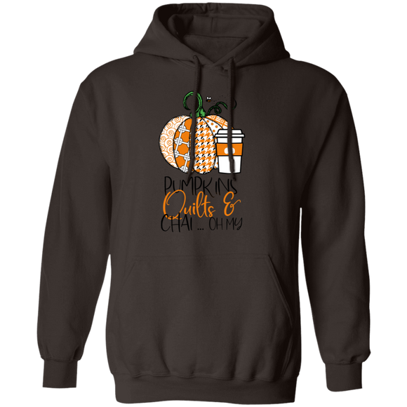 Pumpkins, Quilts & Chai Hoodie