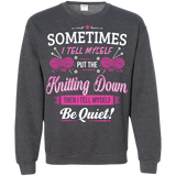 Put the Knitting Down Crewneck Sweatshirts - Crafter4Life - 9