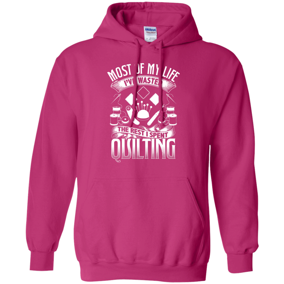 Most of My Life (Quilting) Pullover Hoodies - Crafter4Life - 6