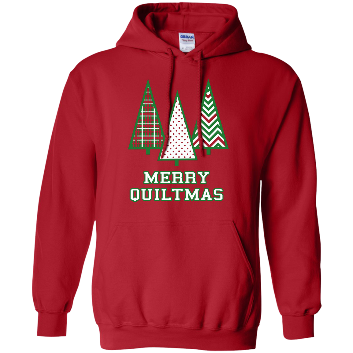 Merry Quiltmas Pullover Hoodie