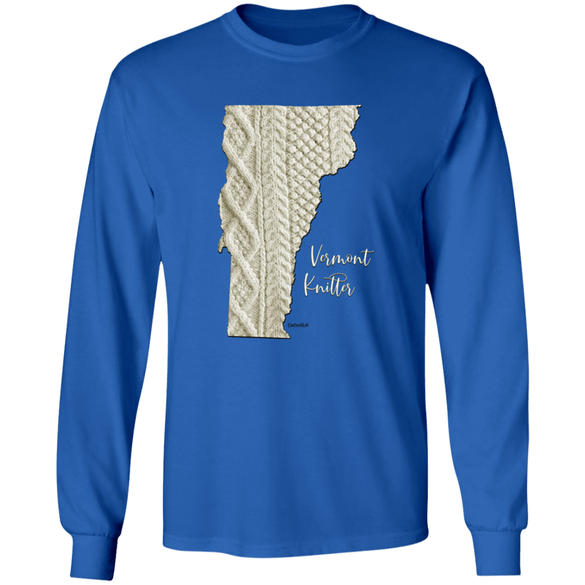 Vermont Knitter LS Ultra Cotton T-Shirt