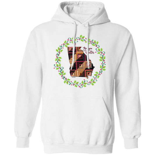 Georgia Quilter Christmas Pullover Hoodie