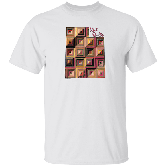 Utah Quilter T-Shirt, Gift for Quilting Friends and Family