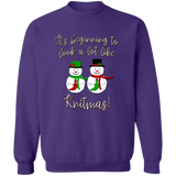 Knitmas Snow Couple Sweatshirt