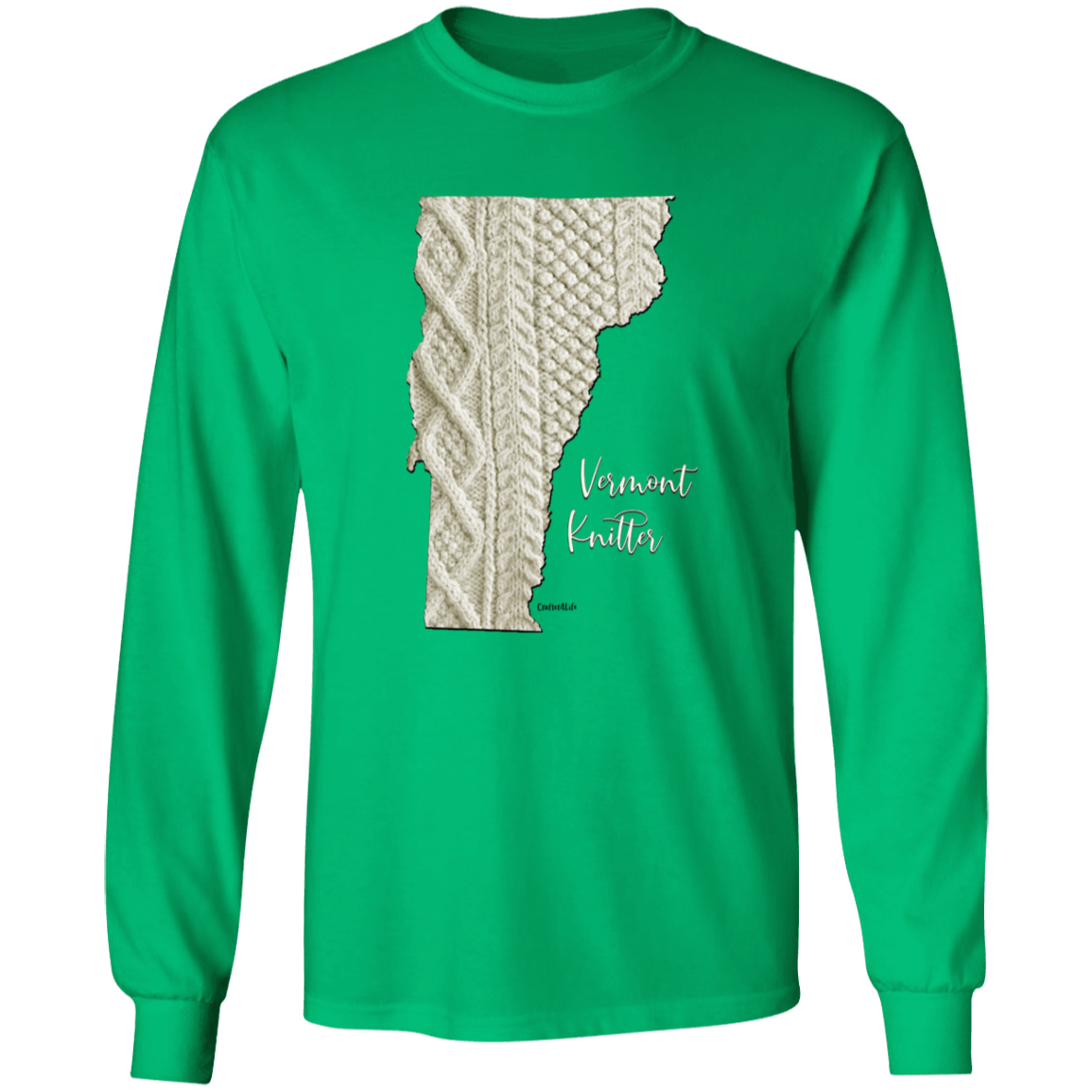 Vermont Knitter LS Ultra Cotton T-Shirt